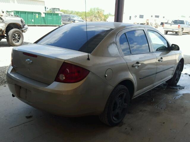 1G1AK52F657633770 - 2005 CHEVROLET COBALT GOLD photo 4