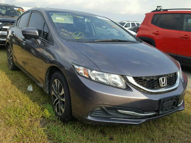 19XFB2F86EE086040 - 2014 HONDA CIVIC EX CHARCOAL photo 1