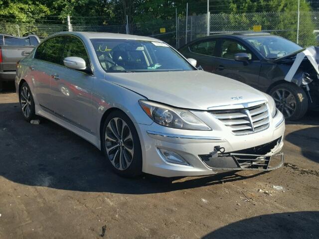 KMHGC4DH8CU185968 - 2012 HYUNDAI GENESIS 5. SILVER photo 1