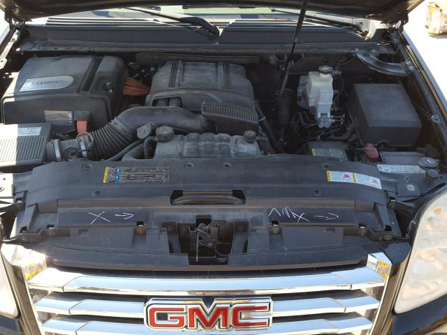 1GKFC13528R221836 - 2008 GMC YUKON HYBR BLACK photo 7