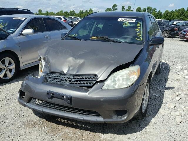 2T1KR32E76C603924 - 2006 TOYOTA COROLLA MA GRAY photo 2