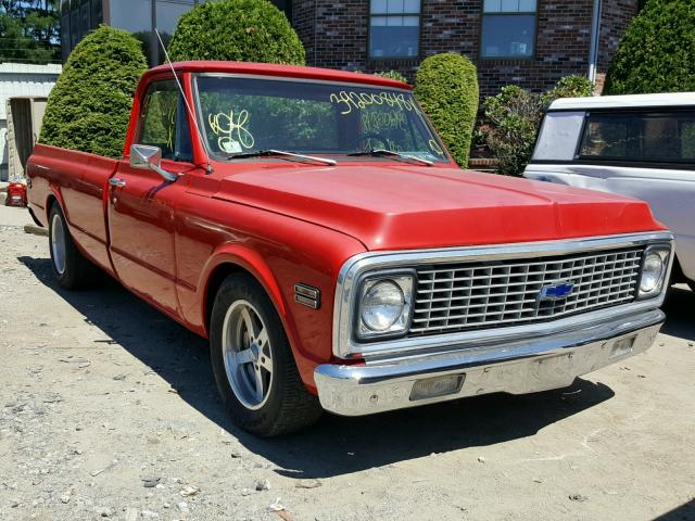 CCE242B132814 - 1971 CHEVROLET C-10 RED photo 1