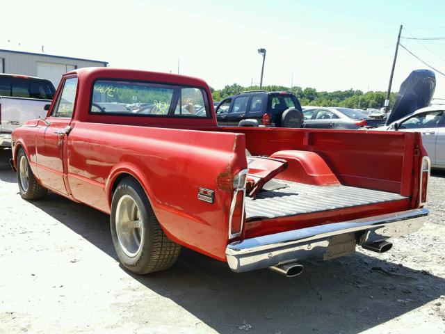 CCE242B132814 - 1971 CHEVROLET C-10 RED photo 3