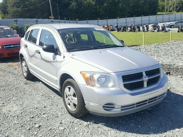 1B3HB28B37D569461 - 2007 DODGE CALIBER SILVER photo 1