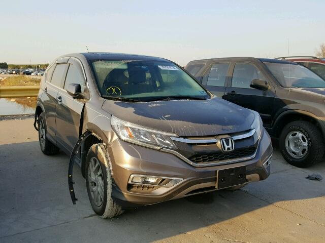 2HKRM4H50GH687013 - 2016 HONDA CR-V EX GRAY photo 1