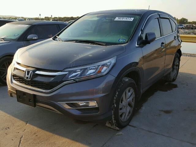 2HKRM4H50GH687013 - 2016 HONDA CR-V EX GRAY photo 2