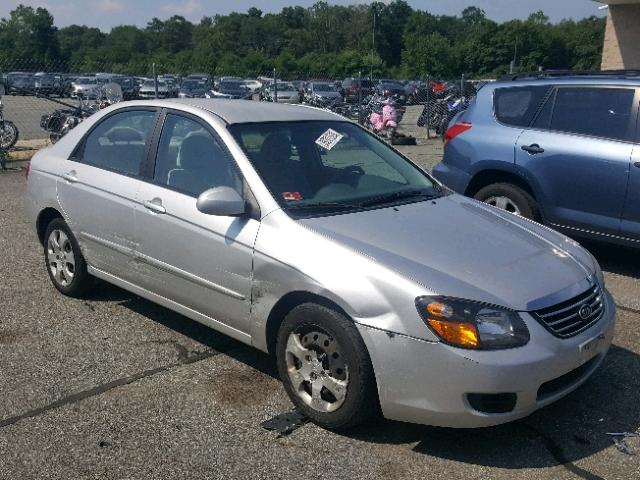 KNAFE222695653077 - 2009 KIA SPECTRA EX SILVER photo 1