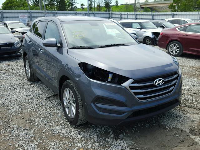 KM8J23A47HU480135 - 2017 HYUNDAI TUCSON SE GRAY photo 1