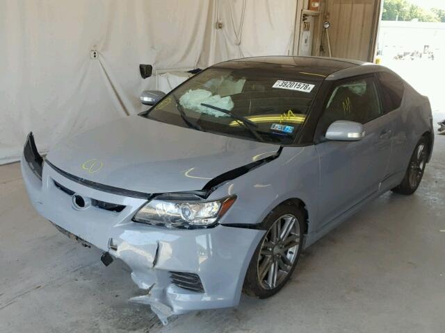 JTKJF5C71C3036252 - 2012 TOYOTA SCION TC 灰色 照片 2
