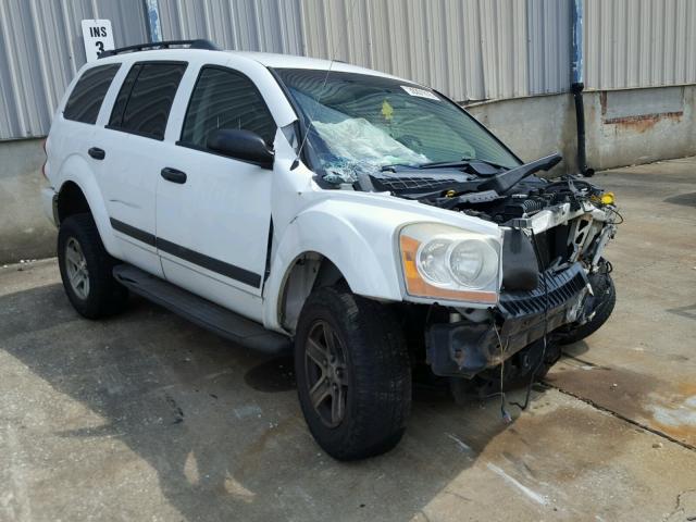 1D4HB48N96F155255 - 2006 DODGE DURANGO SL WHITE photo 1