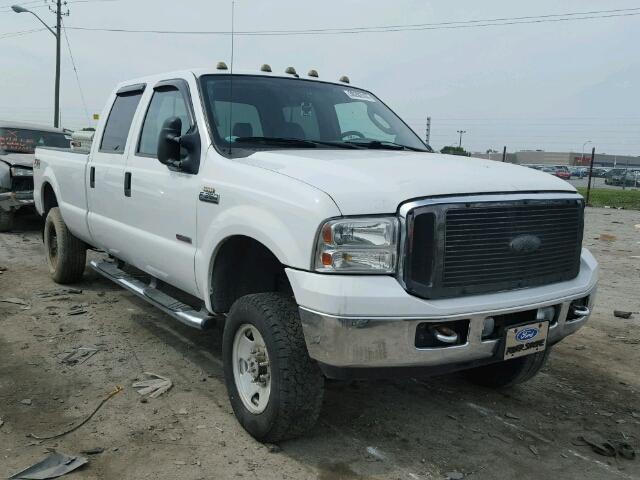 1FTWW31P06ED38323 - 2006 FORD F350 WHITE photo 1