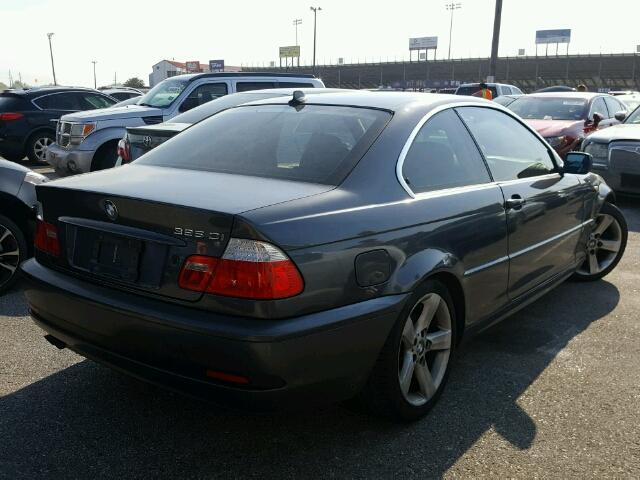 WBABD33406PL08683 - 2006 BMW 325 CI GRAY photo 4