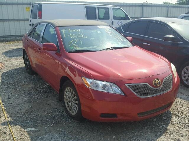 4T1BE46K09U376502 - 2009 TOYOTA CAMRY BASE RED photo 1