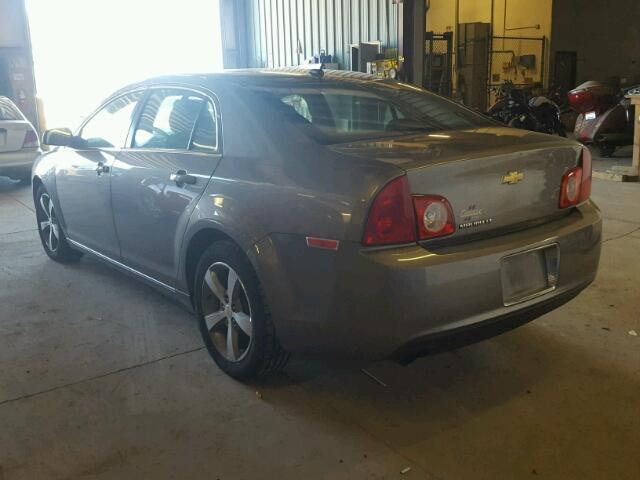 1G1ZC5E18BF272012 - 2011 CHEVROLET MALIBU 1LT ყავისფერი ფოტო 3
