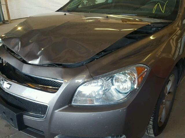 1G1ZC5E18BF272012 - 2011 CHEVROLET MALIBU 1LT ყავისფერი ფოტო 9