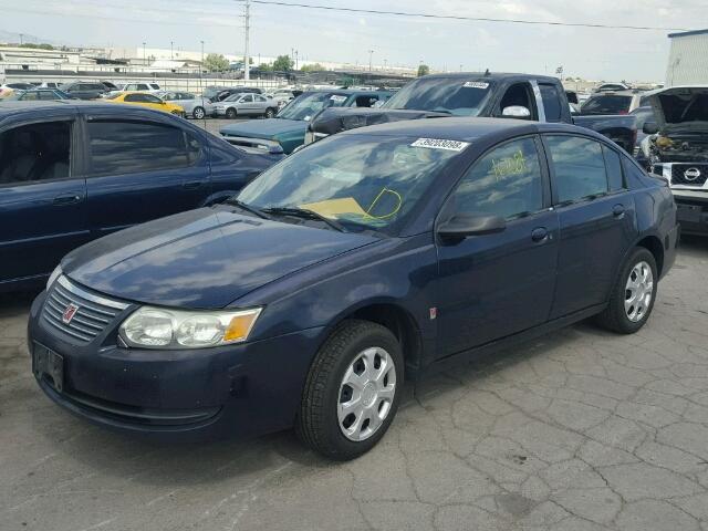 1G8AJ55F77Z116078 - 2007 SATURN ION LEVEL BLUE photo 2