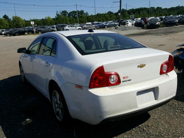 1G1ZA5EU2CF292063 - 2012 CHEVROLET MALIBU LS 白色 照片 3
