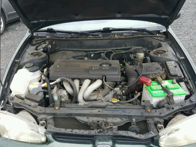 1Y1SK5482YZ435847 - 2000 CHEVROLET GEO PRIZM 绿色 照片 7