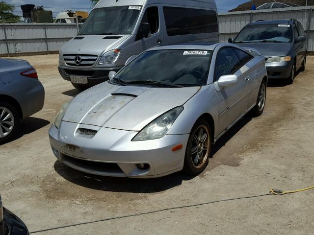 JTDDY38T810051144 - 2001 TOYOTA CELICA GT- GRAY photo 2