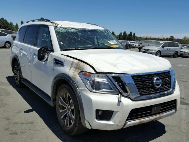 JN8AY2ND7J9050545 - 2018 NISSAN ARMADA SV WHITE photo 1