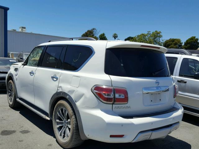 JN8AY2ND7J9050545 - 2018 NISSAN ARMADA SV WHITE photo 3