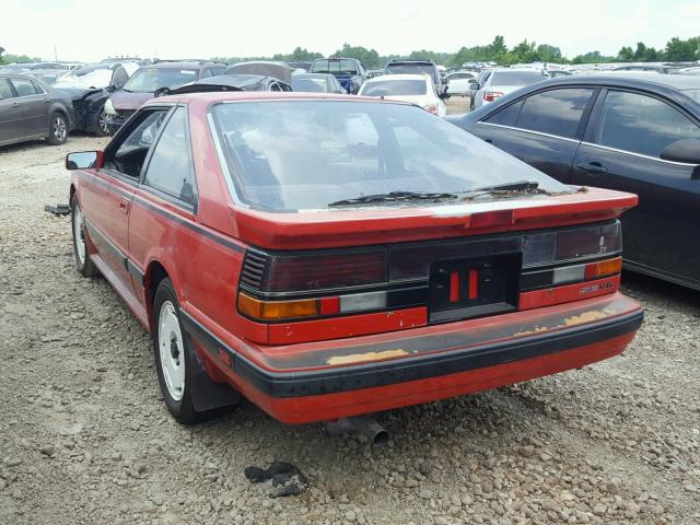 JN1VS26S2HW015745 - 1987 NISSAN 200SX RED photo 3