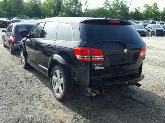 3D4GH57V79T601043 - 2009 DODGE JOURNEY SX BLACK photo 3