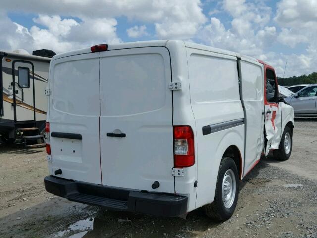 1N6BF0KM8HN804016 - 2017 NISSAN NV 1500 S WHITE photo 4