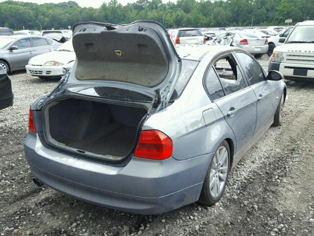 WBAVA37527NE29854 - 2007 BMW 328 I BLUE photo 4