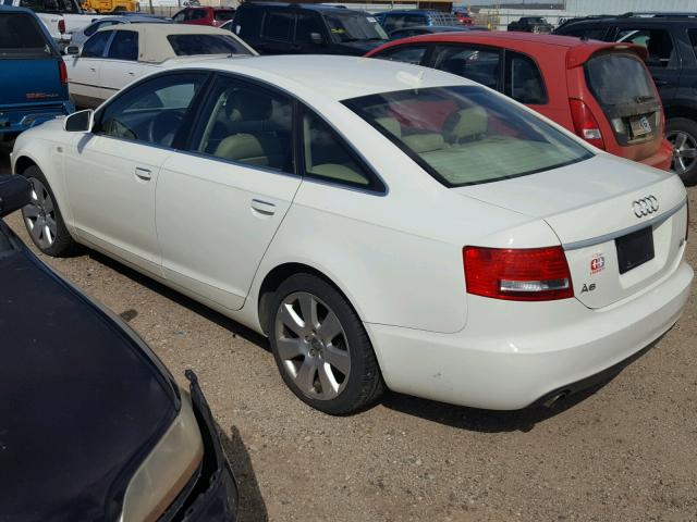 WAUDG74F56N061647 - 2006 AUDI A6 3.2 QUA WHITE photo 3