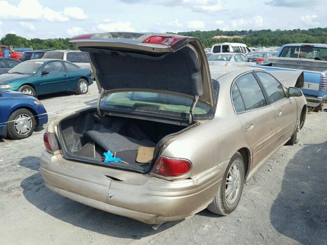 1G4HP52KX5U284355 - 2005 BUICK LESABRE CU GOLD photo 4