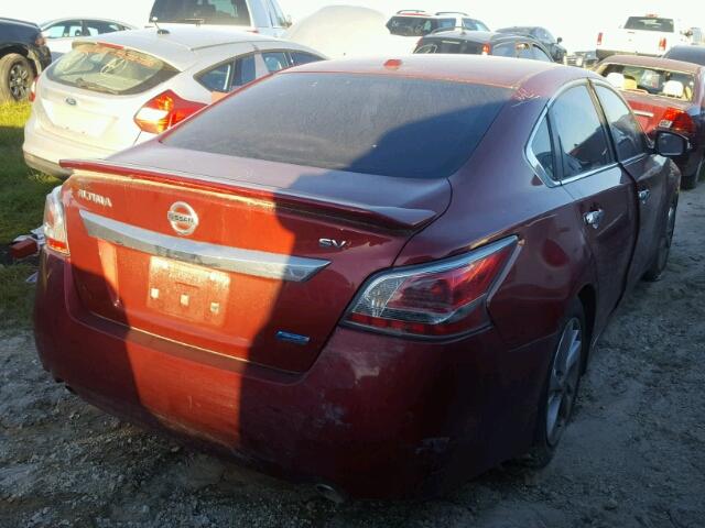 1N4AL3AP0EN208176 - 2014 NISSAN ALTIMA 2.5 RED photo 4