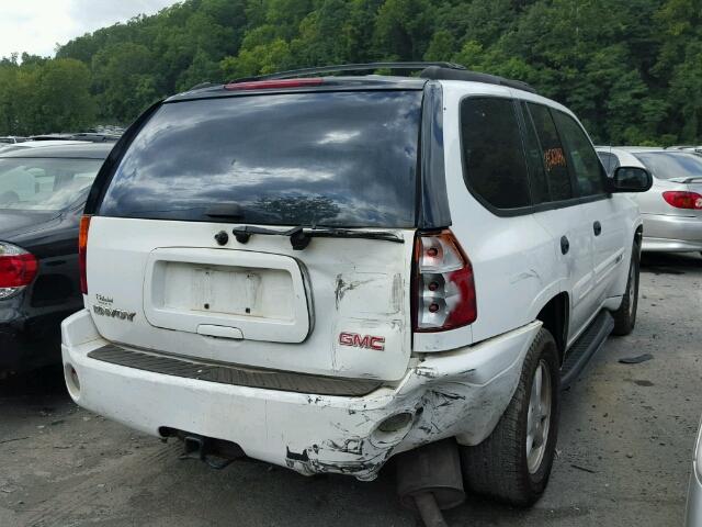 1GKDT13S342390506 - 2004 GMC ENVOY WHITE photo 4