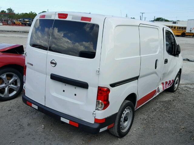 3N6CM0KN2FK735328 - 2015 NISSAN NV200 WHITE photo 4