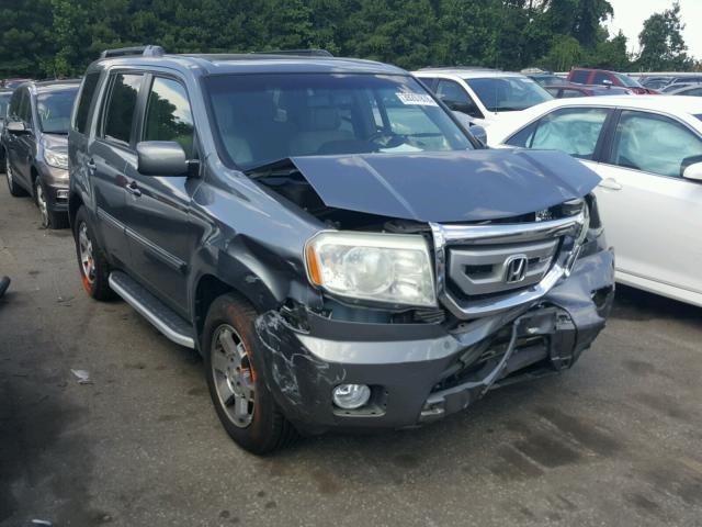 5FNYF48909B048429 - 2009 HONDA PILOT TOUR GRAY photo 1