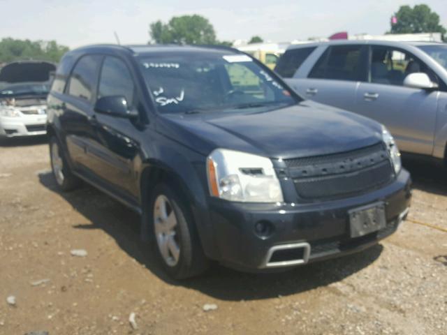 2CNDL037486302021 - 2008 CHEVROLET EQUINOX SP BLACK photo 1