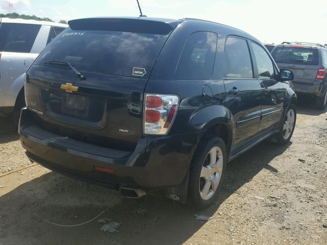 2CNDL037486302021 - 2008 CHEVROLET EQUINOX SP BLACK photo 4