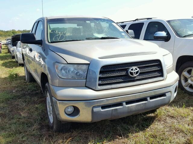 5TFRT54108X026356 - 2008 TOYOTA TUNDRA DOU GOLD photo 1