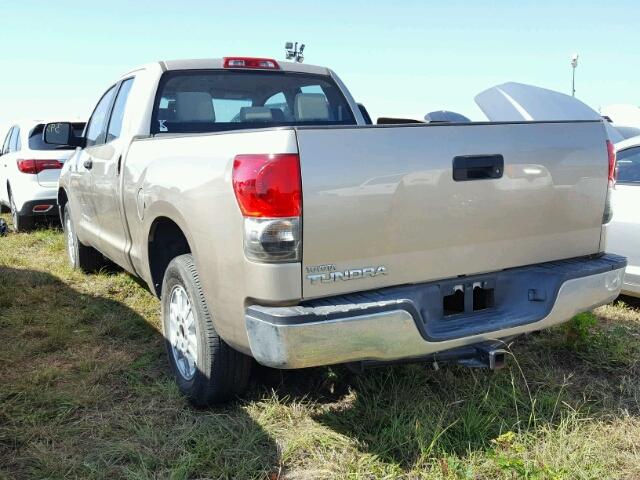 5TFRT54108X026356 - 2008 TOYOTA TUNDRA DOU GOLD photo 3