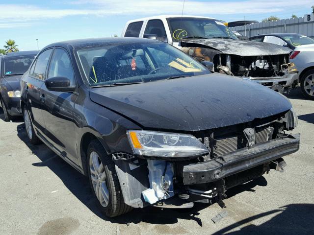 3VW2K7AJ5FM249416 - 2015 VOLKSWAGEN JETTA BASE 黑色 照片 1