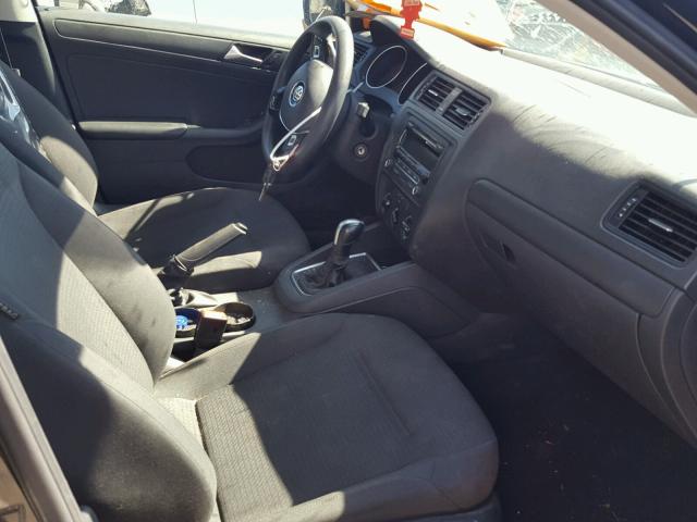 3VW2K7AJ5FM249416 - 2015 VOLKSWAGEN JETTA BASE 黑色 照片 5