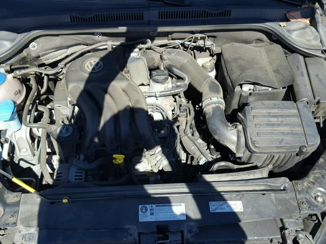 3VW2K7AJ5FM249416 - 2015 VOLKSWAGEN JETTA BASE 黑色 照片 7