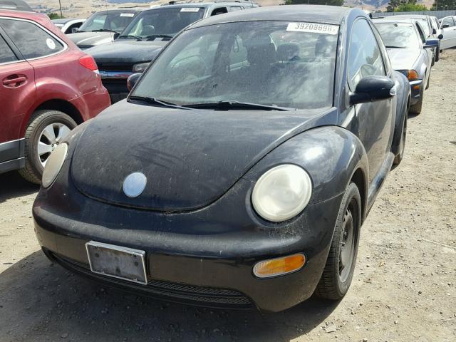 3VWBK31C85M413489 - 2005 VOLKSWAGEN NEW BEETLE შავი ფოტო 2