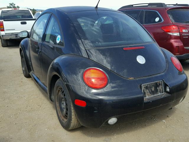 3VWBK31C85M413489 - 2005 VOLKSWAGEN NEW BEETLE შავი ფოტო 3
