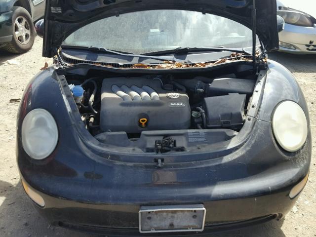 3VWBK31C85M413489 - 2005 VOLKSWAGEN NEW BEETLE შავი ფოტო 7