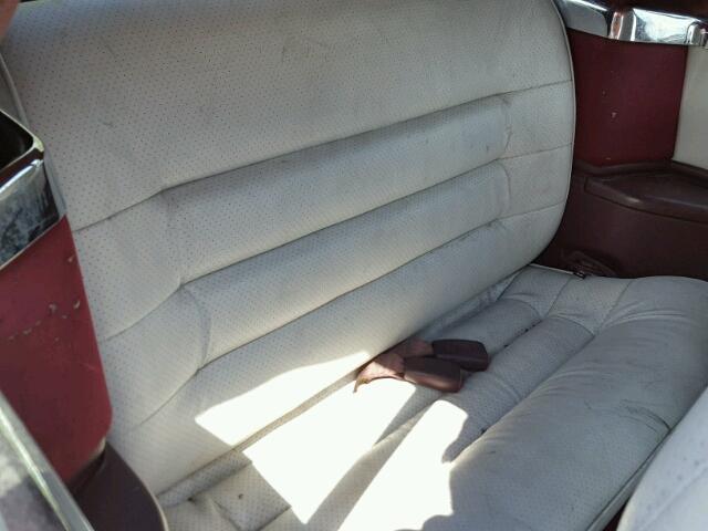 1C3XJ4530MG162783 - 1991 CHRYSLER LEBARON 栗色 照片 6