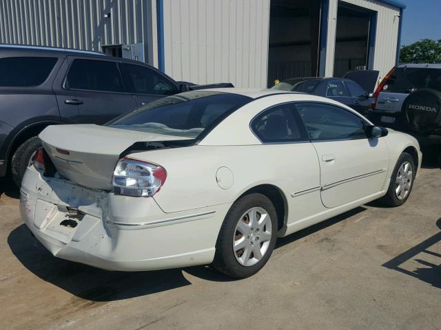 4C3AG42GX5E039063 - 2005 CHRYSLER SEBRING WHITE photo 4