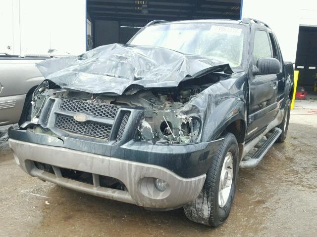 1FMZU67E72UD41144 - 2002 FORD EXPLORER S GREEN photo 2