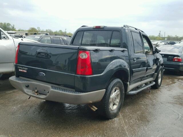 1FMZU67E72UD41144 - 2002 FORD EXPLORER S GREEN photo 4