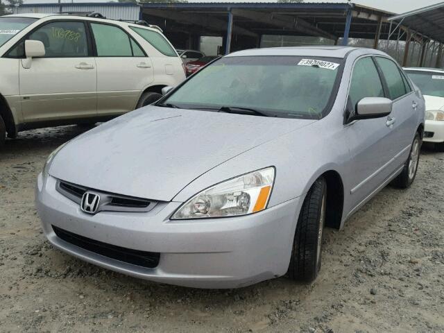 1HGCM66534A037424 - 2004 HONDA ACCORD EX SILVER photo 2